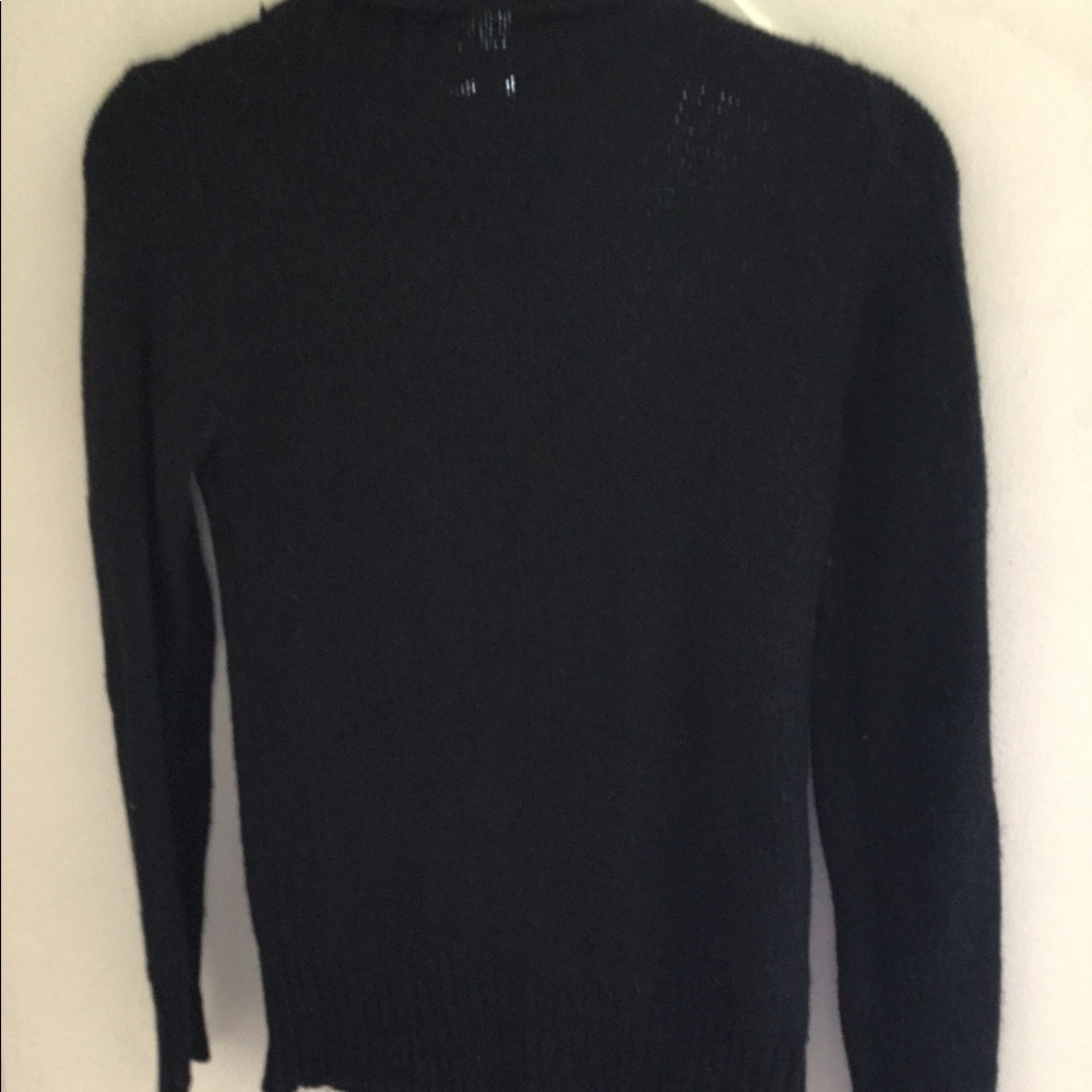 Turtle Neck Cable Front Sweater - image 3